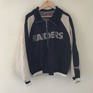 Vintage Nylon Raiders jacket
